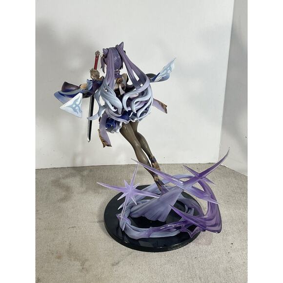 Genshin Impact Keqing 1/7 Scale Figure Model Action Figure Anime With Stand - Picture 8 of 9